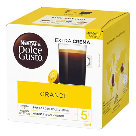 Kafijas Kapsulas Dolce Gusto Autom Tiem Nescaf Dolce Gusto Grande