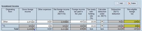 Foreign Income And Taxes