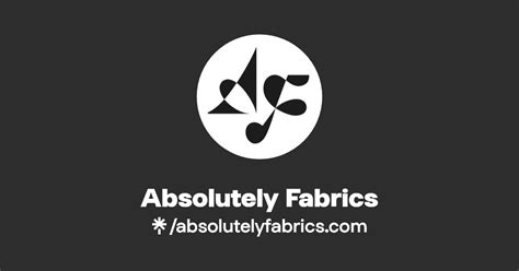 Absolutely Fabrics Instagram Facebook TikTok Linktree