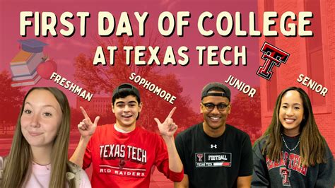 First Day Of College Fall 2021 Texas Tech Vlog Squad Youtube