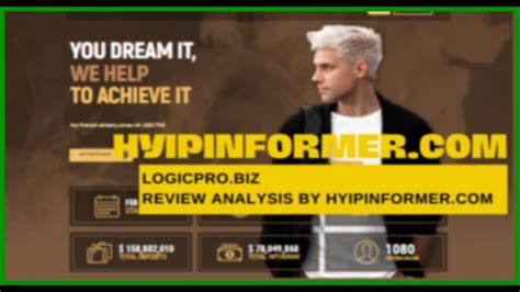 Logicpro Biz Review Analysis By Hyipinformer Youtube