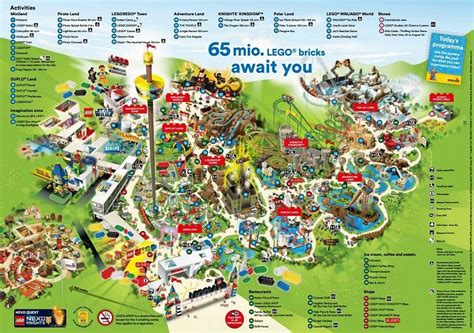 Legoland Germany Map