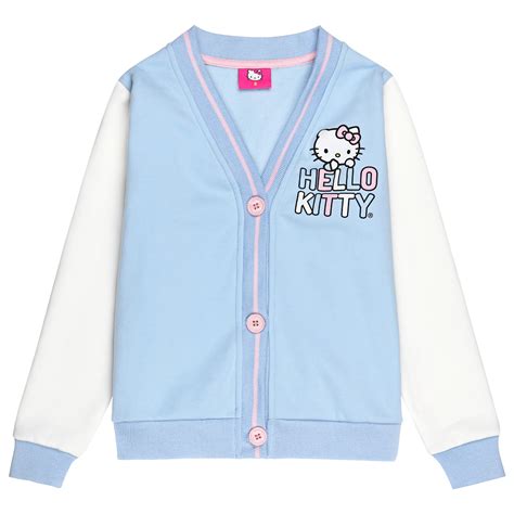 Ripley CASACA MANGA LARGA ALGODÓN NIÑA HELLO KITTY CELESTE BA8657R