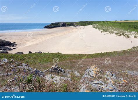 Broad Haven South Beach Stock Image Image Of Wales Coast 34583011