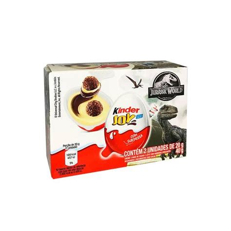 Kinder Joy Tema Jurassic World C 2 Unid Ferrero Rocher Mondelez