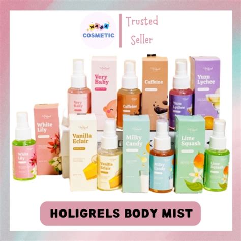 Jual Ready Stock Holigrels Bodymist Parfum Deodoran Spray Shopee