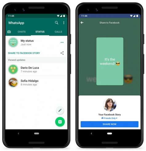 You Can Now Share Your Whatsapp Status To Facebook Story News