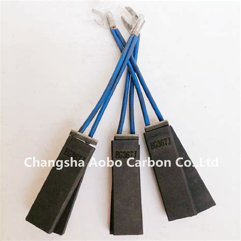 EG367J Carbon Brush Used For Industry AC DC Motor Graphite Carbon