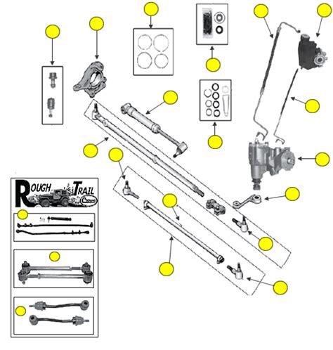 Jeep Wrangler Tj Front Steering Diagram