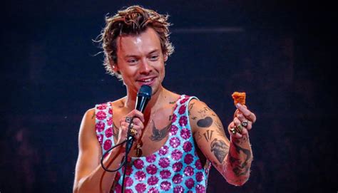 Watch Harry Styles Pelted With Chicken Nuggets During His Madison Square Garden Show