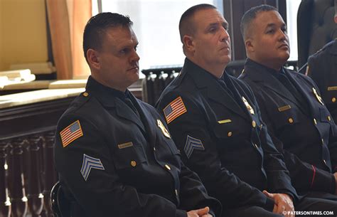 Four Paterson police officers promoted to sergeant, lieutenant ...