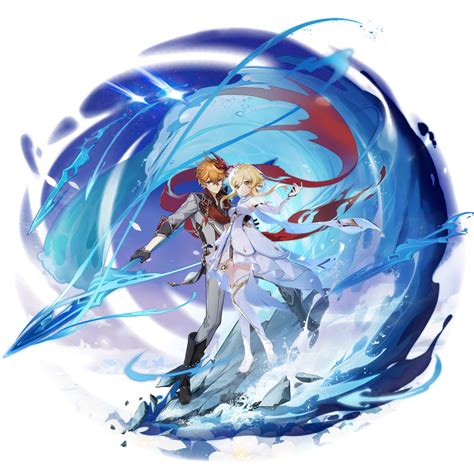 Rin on Twitter: "I did the final edit, brightening Childe's face and