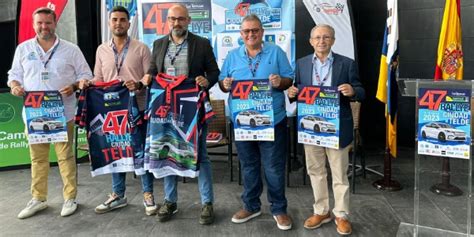 Lista Oficial De Inscritos Del Rallye Ciudad De Telde A Todo Motor