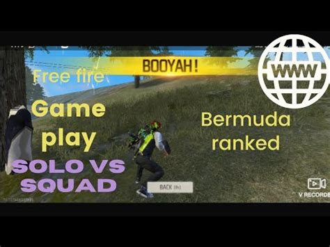 Solo Vs Squad Play In Br Ranked Solo Vs Squad Br Ranked Me Booyah Ho