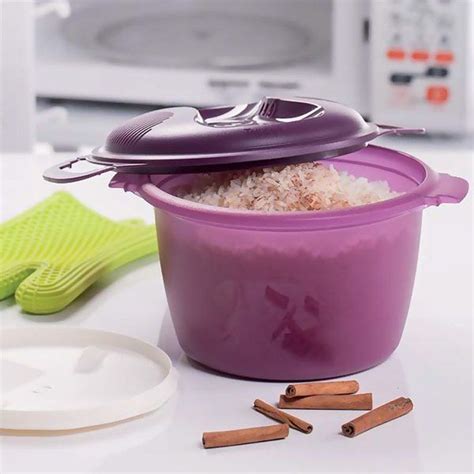 TUPPERWARE MICRO ARROZ 2 2 LITROS ROXO Loja TupperwareMagia