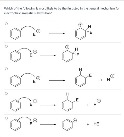 Electrophilic Aromatic Substitution General Mechanism