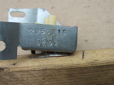 Parking Brake Vacuum Release Valve# 2950115 - Chrysler Imperial