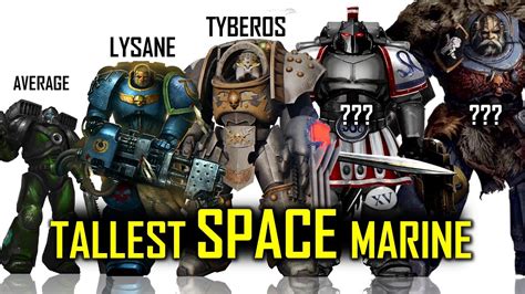 10 Tallest Space Marines In Warhammer 40k Youtube