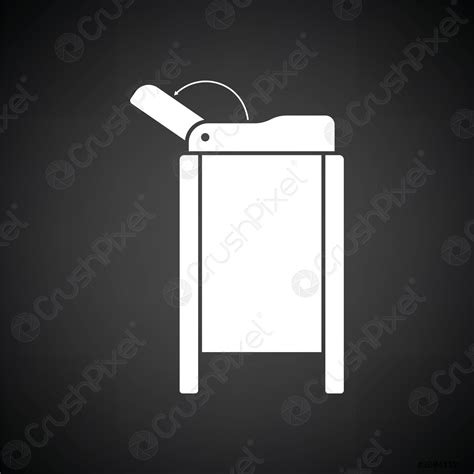 Baby Swaddle Table Icon Stock Vector 3084112 Crushpixel