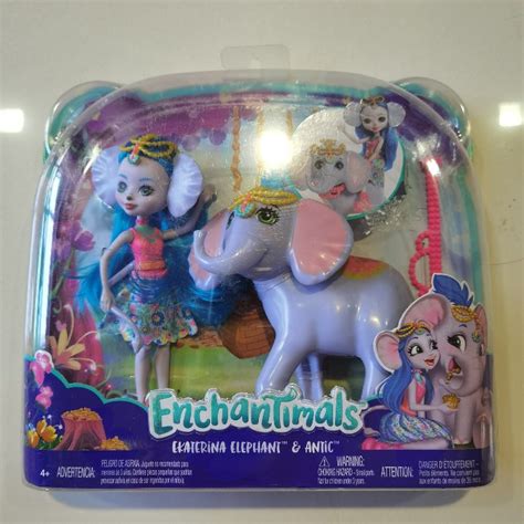 Enchantimals Ekaterina Elephant And Antic Hobbies Toys Toys