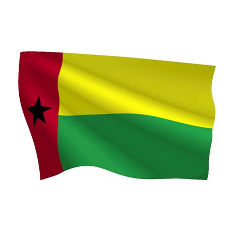 Guinea-Bissau Flag (Heavy Duty Nylon Flag)