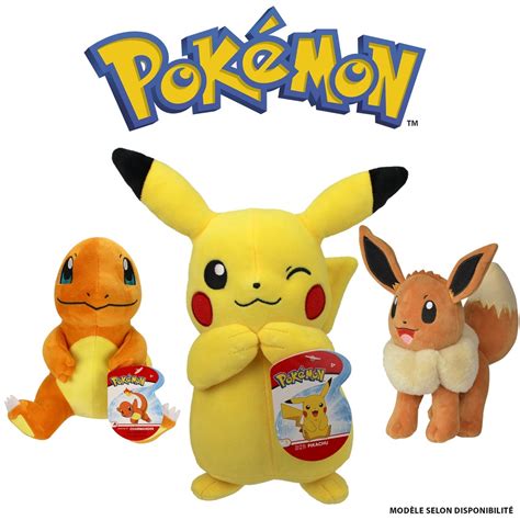 Peluche Pikachu Coffret Pour Les Ans Pok Mon Peluche Pikachu Cm