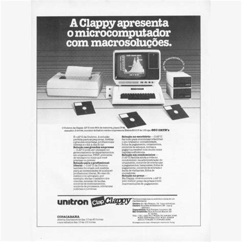 Unitron Apii Clappy Macrosolu Es Revista Microsistemas An Ncios