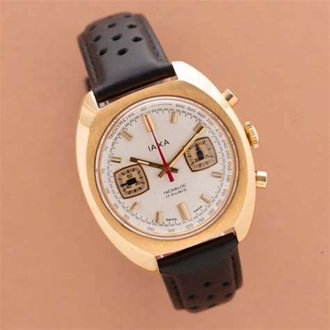 IAXA Chronographe Valjoux 7733 No Reserve Price Men 1970 1979