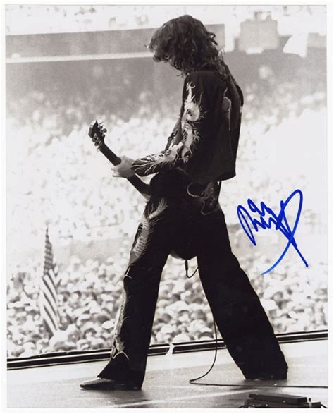 Lot Detail Led Zeppelin Jimmy Page Signed Photograph REAL