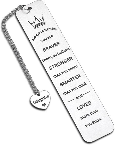 Inspirational Bookmark Ts For Daughter From Mom Dad Graduation Ts For Her