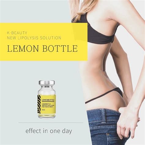 Lemonbottle Ampoule Solution For Face Body Lipolytic Solution