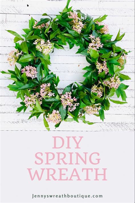 Diy Spring Wreath Tutorial