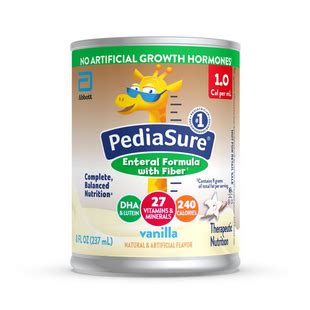 Pediasure Enteral Formula Cal With Fiber