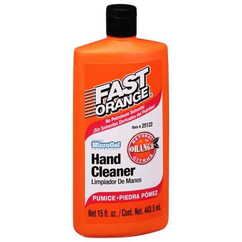 Fast Orange Fine Pumice Lotion Hand Cleaner 443ml Permatex