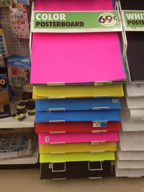 Dollar Tree Poster Board