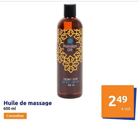 Promo Huile De Massage Chez Action Icatalogue Fr