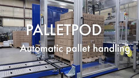 Automated Pallet Handling Technology Wrapping Machine