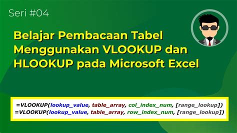 Belajar Tik Fungsi Pembacaan Tabel Pada Excel Hlookup Dan Vlookup My Hot Sex Picture