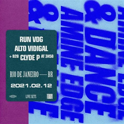 Stream 2021 02 12 Amine Edge And Dance Run Vdg Alto Vidigal Rio De