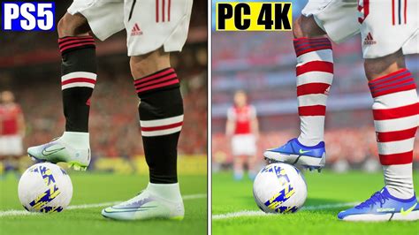 Efootball Ps Vs Pc K Max Settings Graphics Gameplay