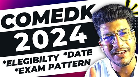 COMEDK 2024 COMEDK Exam Details 2024 Eligibility Exam Pattern