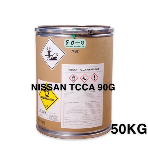 Chlorine NISSAN TCCA 90G 50KG Japan Trichloroisocyanuric Acid Pool