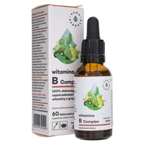 Vitamin B Komplex Tropfen 30ml AURA HERBALS Online Kaufen EBay