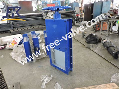 Square Type Knife Gate Valve Hydraulic Square Knife Gate Valve Manual