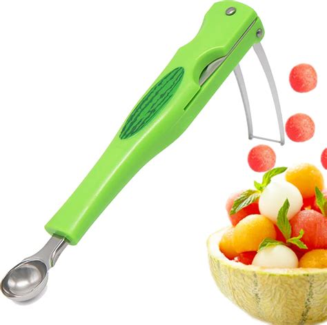 Amazon Tandi Double Ended Headed Fruit Icecream Ball Spoon Melon