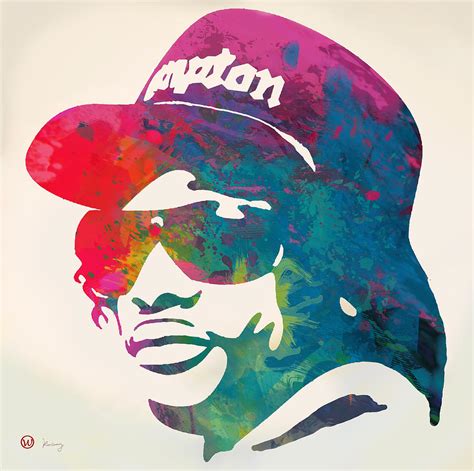 Eazy-E pop stylised pop art poster Drawing by Kim Wang