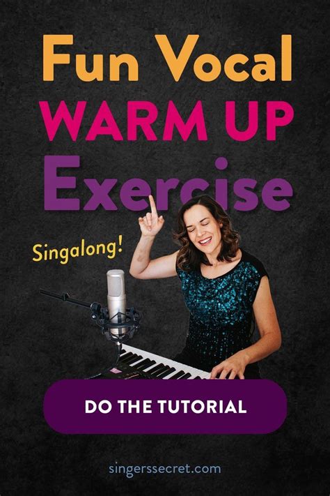 Warm Up Exercise For Beginner Singers Singers Secret In 2024