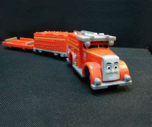 Trackmaster Flynn battery operated train Sodor Search and Rescue team