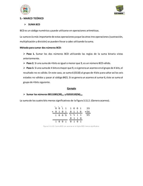 Suma De Dos Digitos En Bcd Pdf