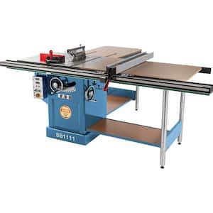 Grizzly Industrial In Hp V Cabinet Table Saw W Built In